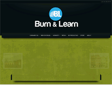 Tablet Screenshot of burnandlearn.com